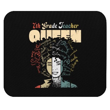 Discover 7th Grade Teacher Black History Month Mouse Pads