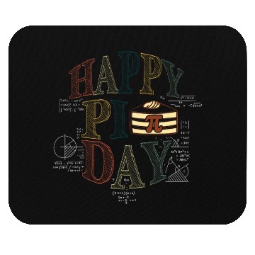Discover Pi Symbol Math Equations Happy Pi Day Vintage Mouse Pads