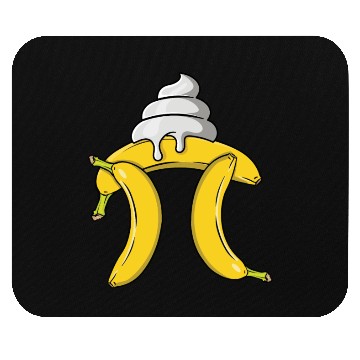 Discover Banana Cream Pie Pi Day Math Equations Mouse Pads