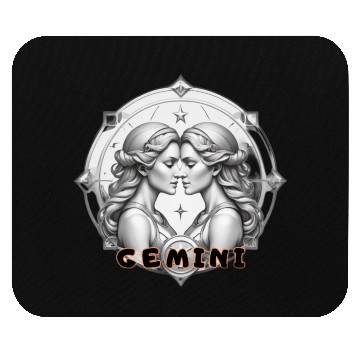 Discover Gemini Horoscope Mouse Pads