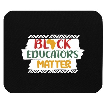 Discover Black Educators Matter African History Teacher Men Mouse Pads