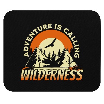 Discover ADVENTURE IS CALLING Mouse Pads