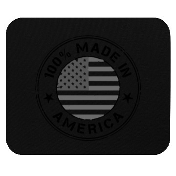 Discover USA Made in America flag Mouse Pads