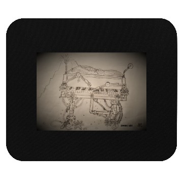 Discover The Dark Steampunk Electro-Piano 1900-2 Machine Mouse Pads