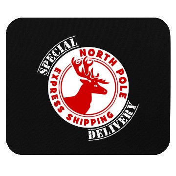 Discover NORTH POLE SPECIAL DELIVERY Mouse Pads
