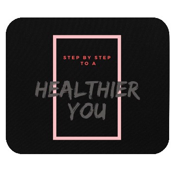 Discover Step by Step to a Healthier You Discover Walking Mouse Pads