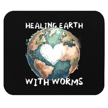 Discover Worm Farming Earthworm Gardener Vermiculture Mouse Pads