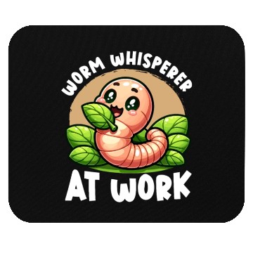 Discover Worm Farming Earthworm Gardener Vermiculture Mouse Pads