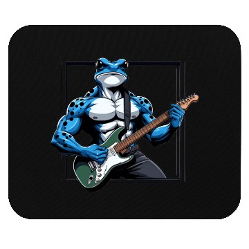 Discover Poison dart frog guitar Mouse Pads
