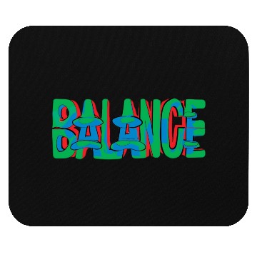 Discover Striving for Harmony, Embracing Balance Mouse Pads