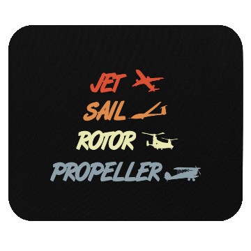 Discover Vintage Aircraft Models Mouse Pads