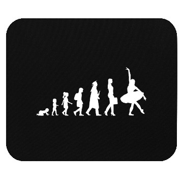 Discover Kid to Ballerina Evolution Mouse Pads