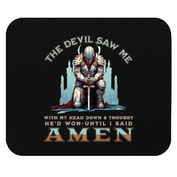 Discover The Lord’s Crusader Mouse Pads