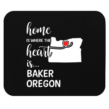 Discover Baker County Oregon Is Where My Heart Is Gift Mouse Pads
