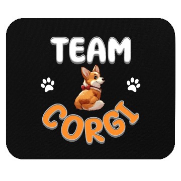 Discover Team Corgi Crew Mouse Pads