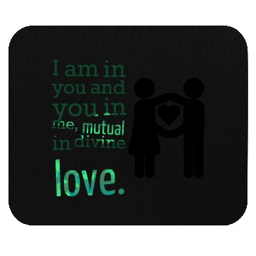 Discover Love is all you need Mouse Pads