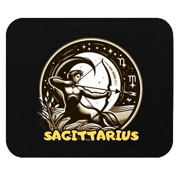 Discover Sagittarius Horoscope Mouse Pads