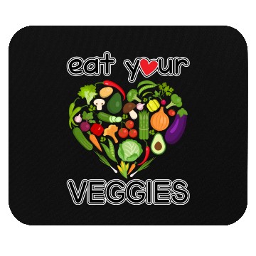 Discover eat your veggies Mouse Pads