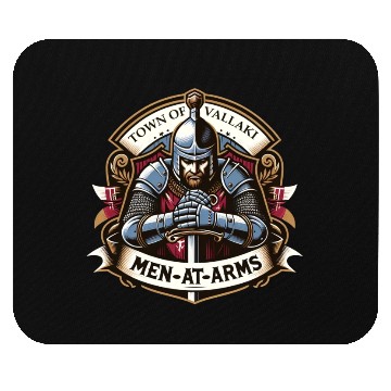 Discover Vallaki Men at Arms Soldier Design Mouse Pads