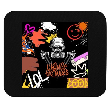Discover Street Art Feeling Mouse Pads