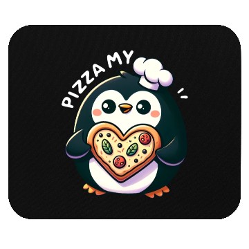 Discover Pizza My Heart - Cheesy Love Mouse Pads
