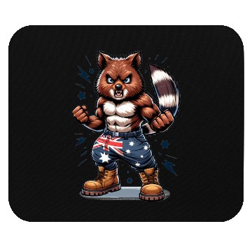 Discover Quokka Australian fighter design Mouse Pads