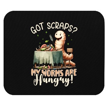 Discover Worm Farming Earthworm Gardener Vermiculture Mouse Pads