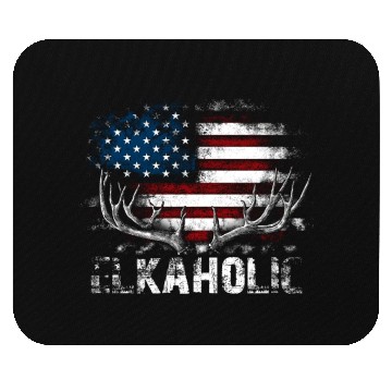 Discover Elk Hunting Elkaholic Hunters Mouse Pads