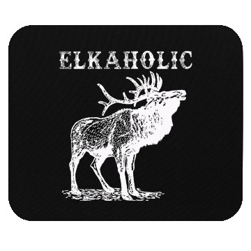 Discover Elk Hunting Elkaholic Hunters Mouse Pads