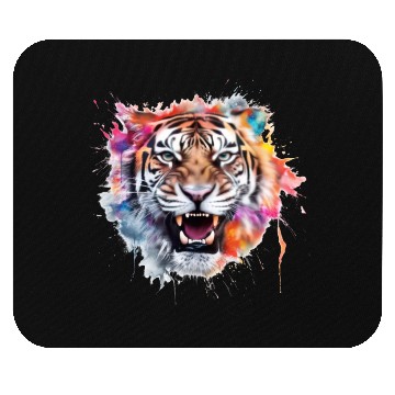 Discover Grafitti Tiger Mouse Pads
