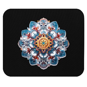 Discover Circuit Mandala - Music production Mouse Pads