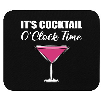 Discover Cocktail O'clock Time Mexican Drinker Gift Mouse Pads