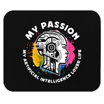 Discover Artificial Intelligence My Passion My Programmer Mouse Pads