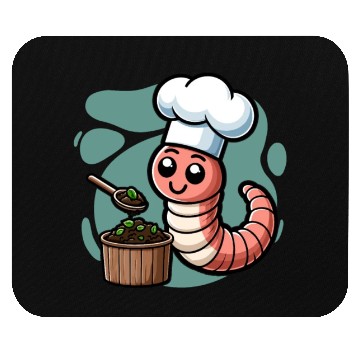 Discover Worm Farming Earthworm Gardener Vermiculture Mouse Pads
