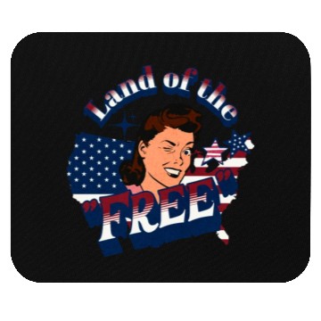 Discover Land of the "Free" Mouse Pads