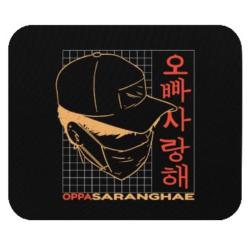 Discover Oppa Saranghae bro Perfect Conversation Starter Mouse Pads