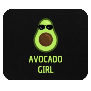 Discover Avocado Girl Mouse Pads