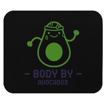 Discover Body by Avocados Avocado Gym Mouse Pads