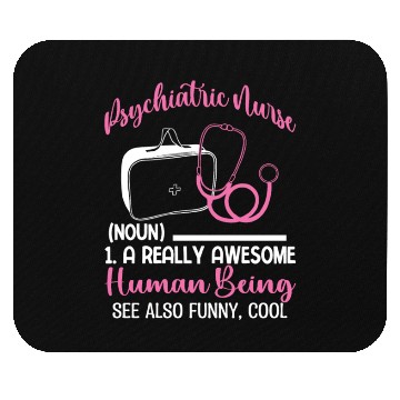 Discover Psych Nurse Mouse Pads