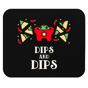 Discover Dips and Dips Avocado Gym Mouse Pads