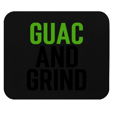 Discover Guac and Grind Avocado Gym Mouse Pads