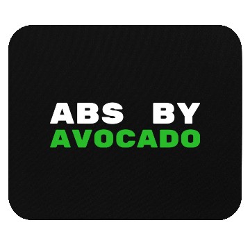 Discover Abs by Avocado Avocado Gym Mouse Pads