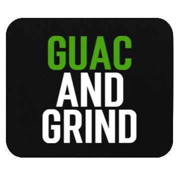 Discover Guac and Grind Avocado Gym Mouse Pads