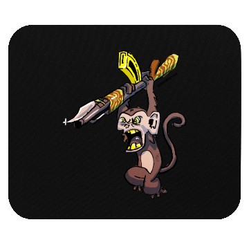 Discover Berserkk AK47 Monkey Mouse Pads