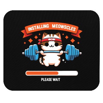 Discover Meowscle Gym Workout Cat ,Installing meowscles Mouse Pads