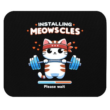 Discover Meowscle Gym Workout Cat ,Installing meowscles Mouse Pads