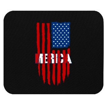 Discover American Flag Merica Mouse Pads