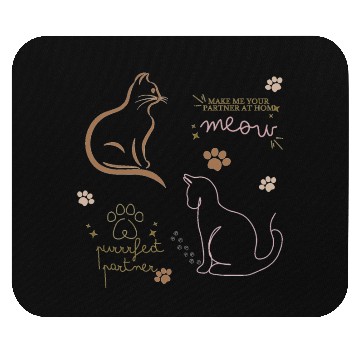 Discover Cat lovers Mouse Pads