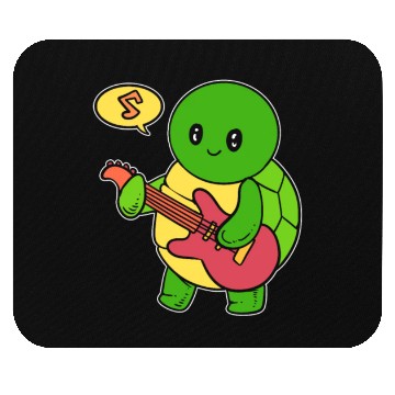 Discover Turtle Guitarist Country Singer Gift Mouse Pads