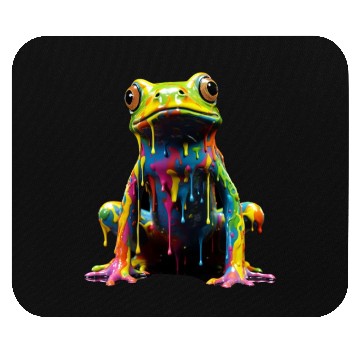 Discover Rainbow Frog Mouse Pads